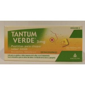 TANTUM VERDE 3 MG 20...