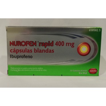 NUROFEN 400 MG 10 CAPSULAS...