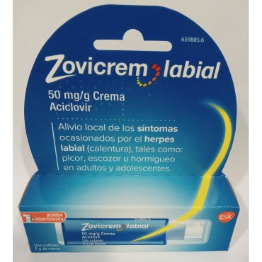 ZOVICREM LABIAL 50 MG/G...