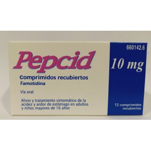 PEPCID 10 MG 12 COMPRIMIDOS...