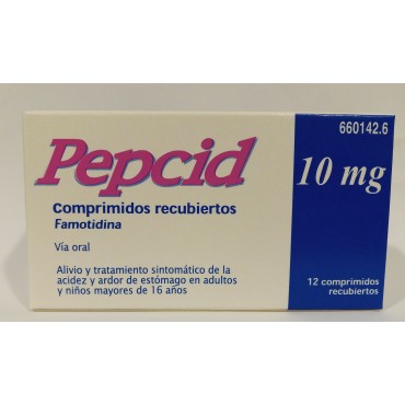 PEPCID 10 MG 12 COMPRIMIDOS...