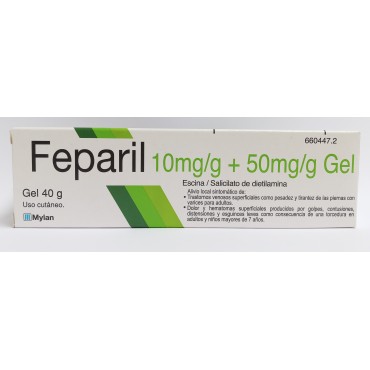 FEPARIL GEL GEL TOPICO 40 G