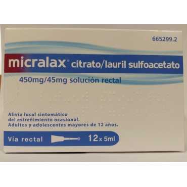 MICRALAX EMULSION RECTAL 12...