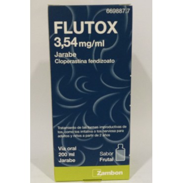 FLUTOX 3.54 MG/ML JARABE...