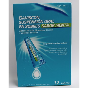 GAVISCON 12 SOBRES...