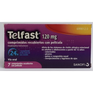 TELFAST 120 MG 7...