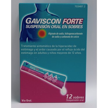 GAVISCON FORTE 12 SOBRES...