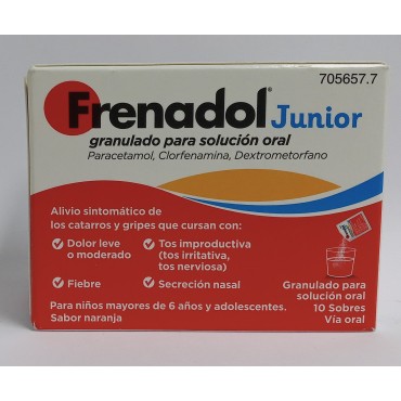 FRENADOL JUNIOR 10 SOBRES