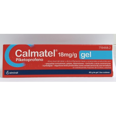 CALMATEL 18 MG/G GEL TOPICO...