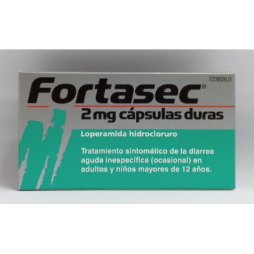 FORTASEC 2 MG 20 CAPSULAS