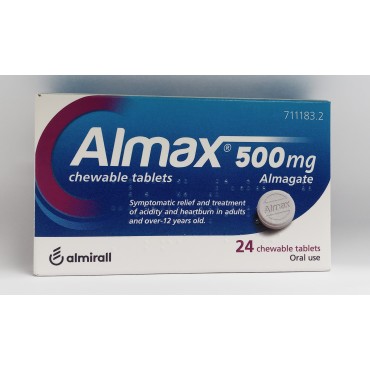 ALMAX 500 MG 24 COMPRIMIDOS...