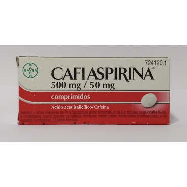 CAFIASPIRINA 500/50 MG 20...