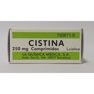 CISTINA 250 MG 40 COMPRIMIDOS