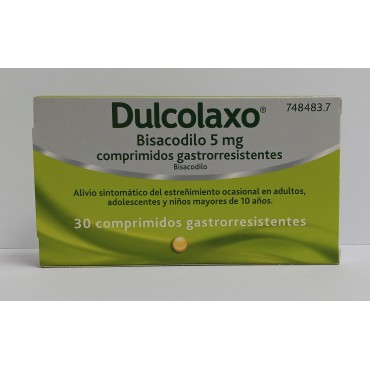 DULCOLAXO BISACODILO 5 MG...