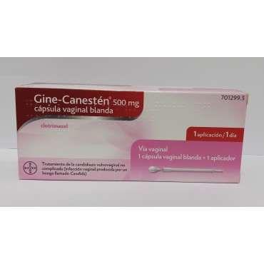 GINE CANESTEN 500 MG 1...