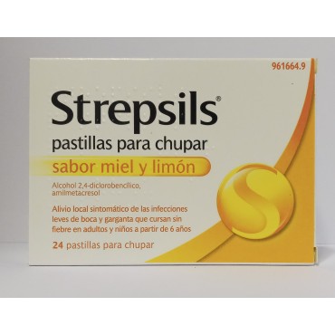 STREPSILS 24 PASTILLAS PARA...