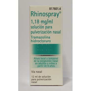 RHINOSPRAY 1.18 MG/ML...