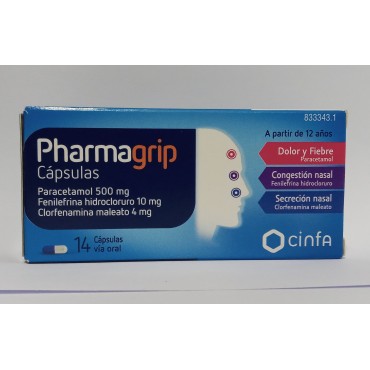 PHARMAGRIP 14 CAPSULAS