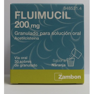 FLUIMUCIL 200 MG 30 SOBRES...