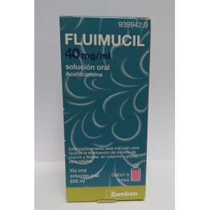 FLUIMUCIL 40 MG/ML SOLUCION...