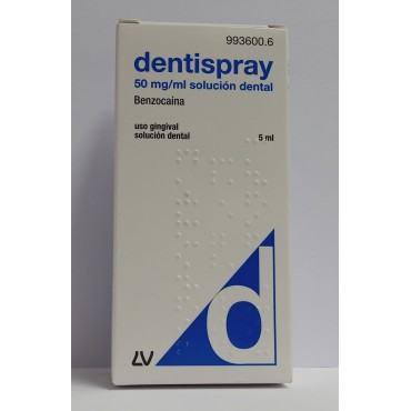 DENTISPRAY 50 MG/ML AEROSOL...