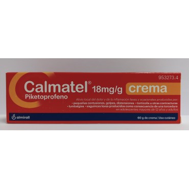 CALMATEL 18 MG/G CREMA 60 G