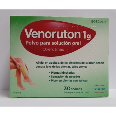 VENORUTON 1 G 30 SOBRES POLVO