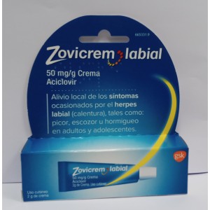 ZOVICREM LABIAL 50 MG/G...