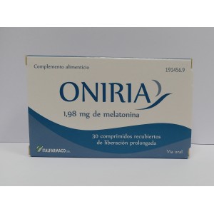 ONIRIA 30 COMPRIMIDOS...