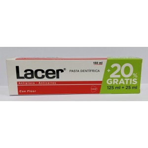 LACER PASTA CON FLUOR 125 ML