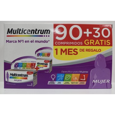 MULTICENTRUM MUJER 90 + 30...