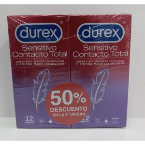 DUREX SENSITIVO CONTACTO...